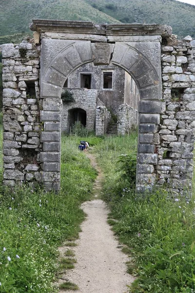 Paleo Perithia, Corfu — Stok fotoğraf