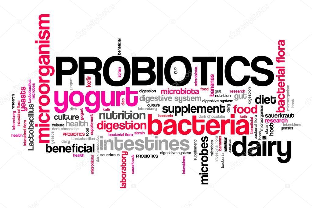 Probiotic - word cloud