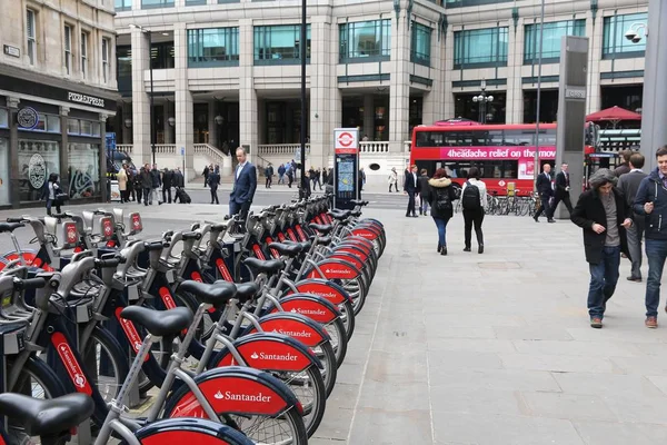 Londres Bicicletas, Reino Unido — Fotografia de Stock