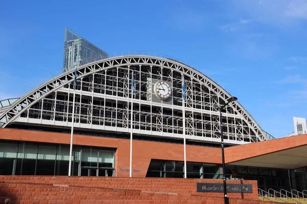 Manchester Central, Wielka Brytania — Zdjęcie stockowe
