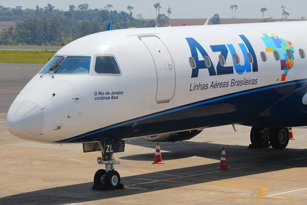 Azul Airline, Brasil — Fotografia de Stock