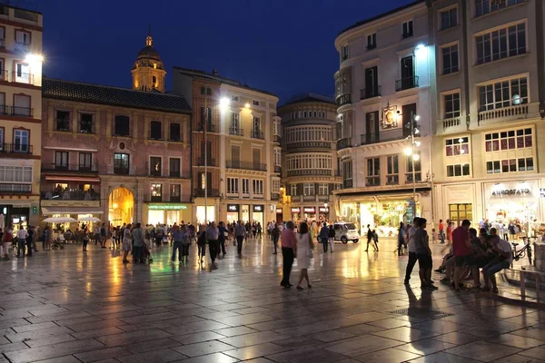 Malaga, Hiszpania - stare miasto — Zdjęcie stockowe