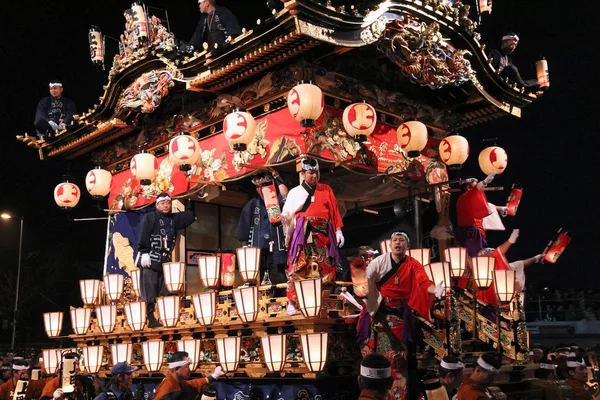 Japonya'da Chichibu Festivali — Stok fotoğraf