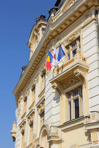 Sibiu, Rumänien - Stadtarchitektur — Stockfoto