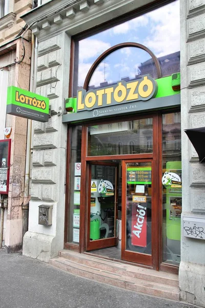 Lottozo, Ungern nationella lotteriet — Stockfoto