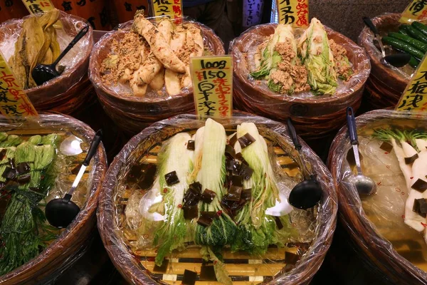 Kuchnia tsukemono, Japonia — Zdjęcie stockowe