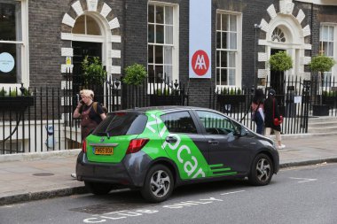 Car sharing - Zipcar clipart