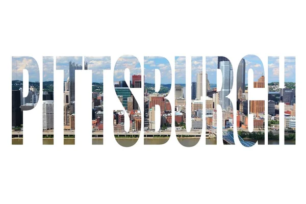 Pittsburgh - mot de voyage — Photo