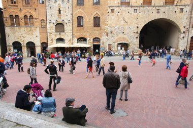 İtalya turist - San Gimignano
