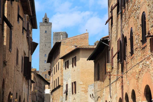 Città medievale d'Italia — Foto Stock
