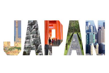Kolaj Japonya - işareti seyahat