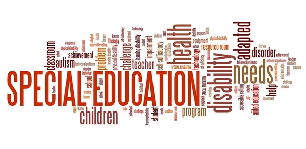 Special education - word cloud