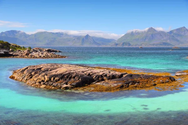 Прибуття островів, Норвегії — стокове фото