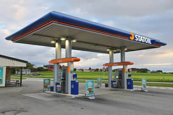 Statoil gaz istasyonu — Stok fotoğraf