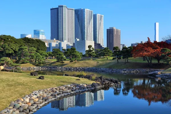 Tokyo park in Japan — Stockfoto