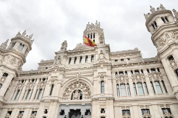 Pałac Cibeles w Madrycie — Zdjęcie stockowe