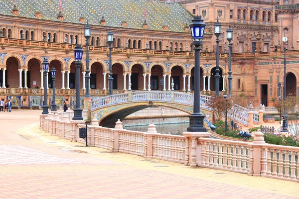 Seville, Spain - Plaza Espana — Stock Photo, Image