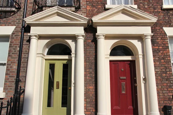 English doors, United Kingdom — Stock Photo, Image