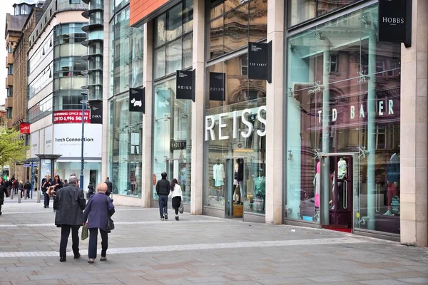 City-Shopping im Vereinigten Königreich — Stockfoto