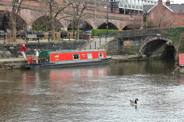 Castlefield, Manchester Kanallar — Stok fotoğraf