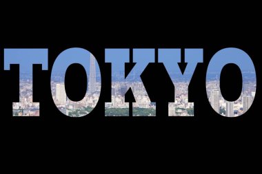 Tokyo word - kartpostal işareti