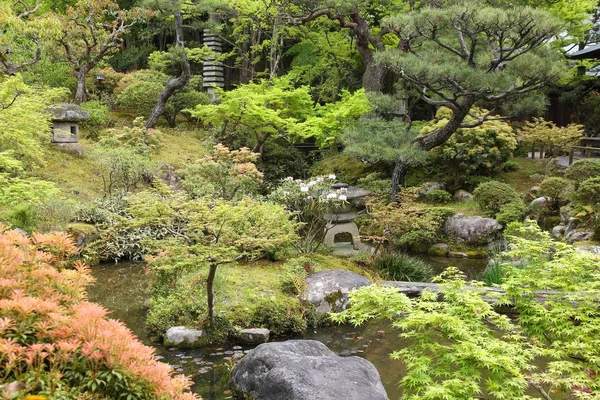 Jardín en Nara, Japón — Foto de Stock