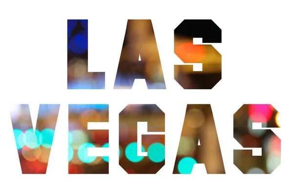 Las Vegas-text — Stockfoto