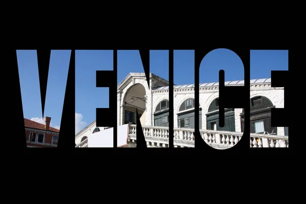 Veneza, Itália - cartão postal — Fotografia de Stock
