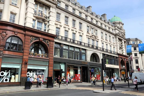 Regent Street alışveriş — Stok fotoğraf