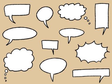 Konuşma baloncukları dizisi