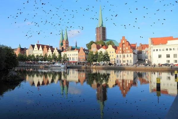 Lubeck cidade velha — Fotografia de Stock