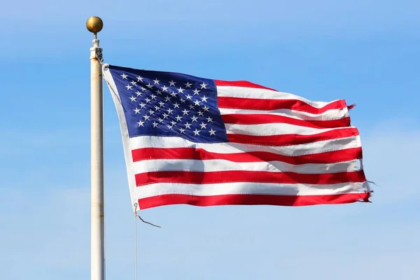 US flag outdoor — Stock Photo, Image