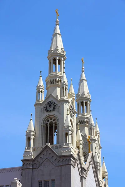 샌 프란 시스 코 교회 — 스톡 사진