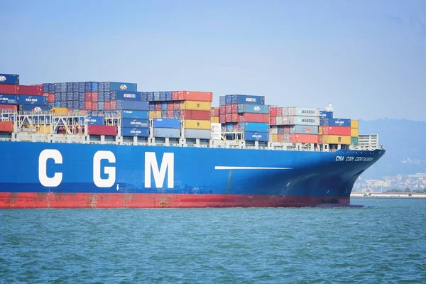 Container ship, Estados Unidos — Fotografia de Stock