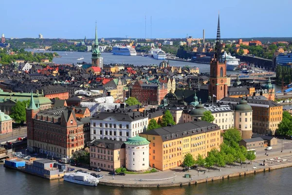 Stockholm - capital city — Stock Photo, Image