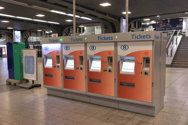 België spoorwegen tickets — Stockfoto