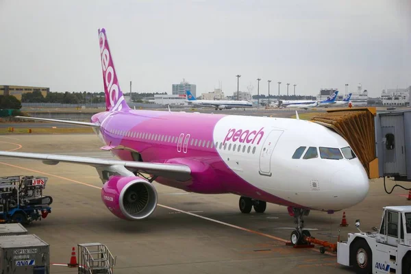 Peach Airline aircraft — Stock Photo, Image