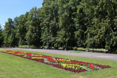 Varşova park, Polonya'nın başkenti şehir
