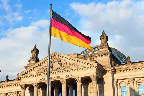 Reichstag, Niemcy - niemieckiej stolicy — Zdjęcie stockowe