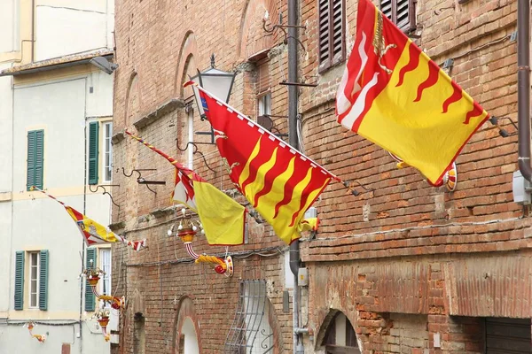 Město Siena, Itálie — Stock fotografie