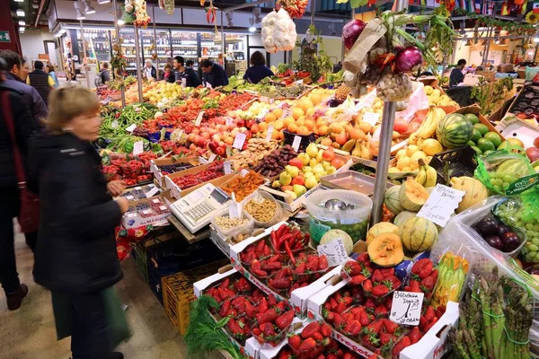 Mercado de Florença em Toscana, Italia — Fotografia de Stock