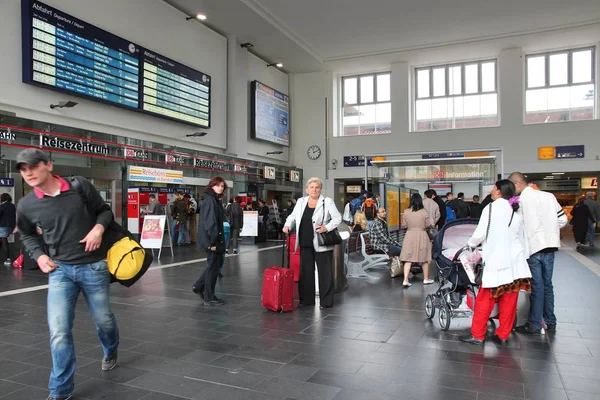 Dworca kolejowego Dortmund, Niemcy — Zdjęcie stockowe