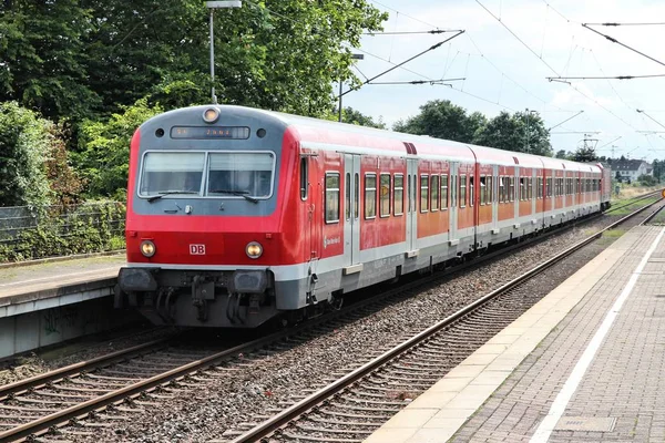 Zug in Deutschland — Stockfoto