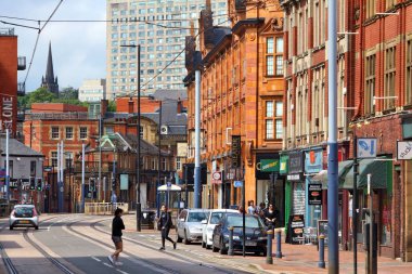 Sheffield İngiltere - şehir mimarisi