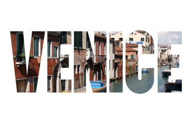 Venedik kelime kartpostal