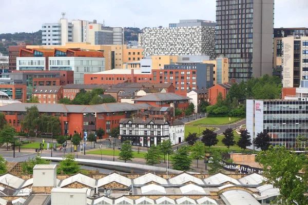 Sheffield - city architecture — Stock Photo, Image