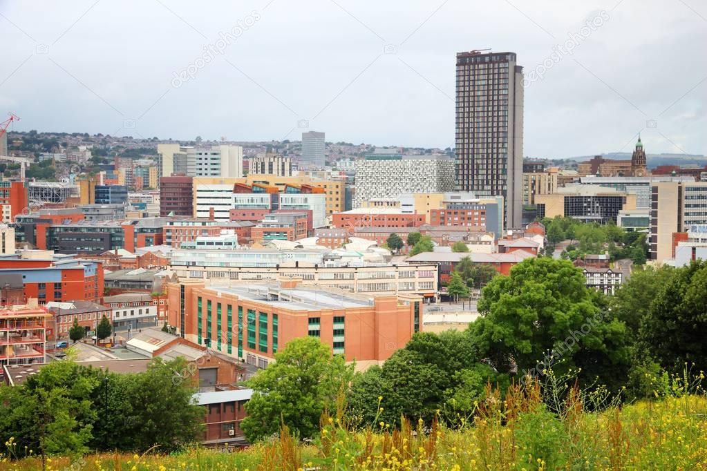 Sheffield UK - city architecture