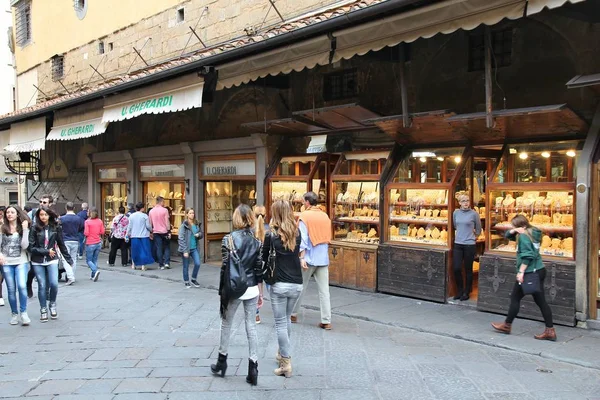 Florencia tiendas en Italia — Foto de Stock