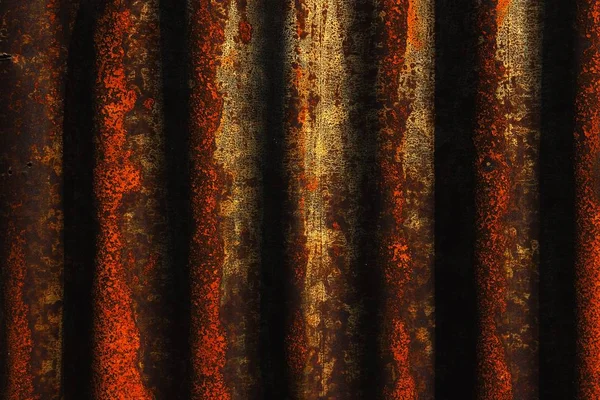 어두운 녹슨 강철 — 스톡 사진