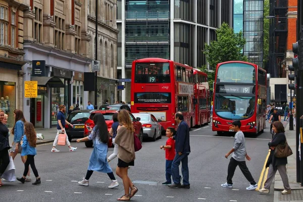 Sloane Street, Londýn — Stock fotografie